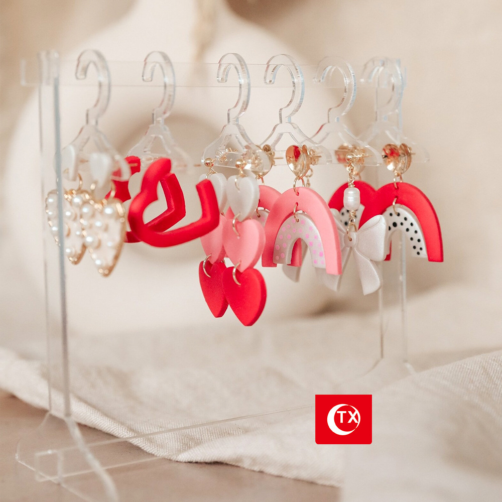 43g Weight Jewelry Display, Jewelry Rack Classification 1 Set Quantity Acrylic Material Solid Color Pattern Cute, Simple Style Style Multicolor Color 1 Set Arylic Cute Simple Style Solid Color Jewelry Display Jewelry Rack 无