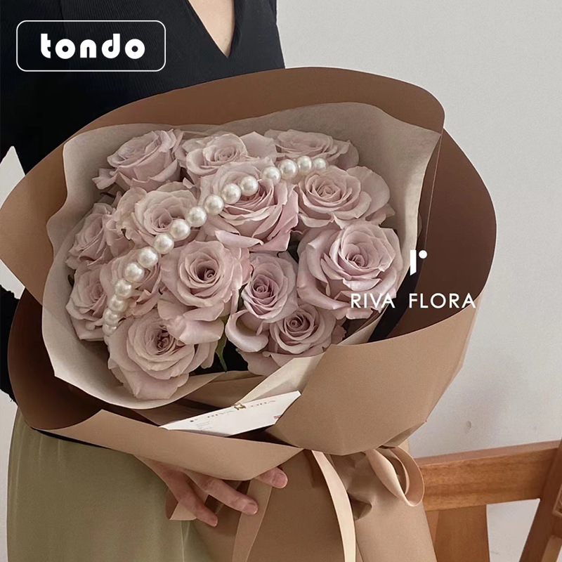 Tang de qixi ramo de perlas decorativas material DIY fijo decoraciones florales cadena de perlas