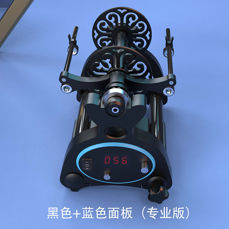 Pequeña rueca eléctrica, lana, lana, piel de perro, hilo de hilar a mano retorcido, mini rueca para el hogar, hilo de hilar, fibra