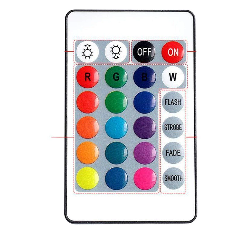 Дайвинг свет бассейн свет подводный свет 24 key пульт дистанционного управления RGB красочные светодиодные бассейн свет 7 см водонепроницаемый аквариум свет