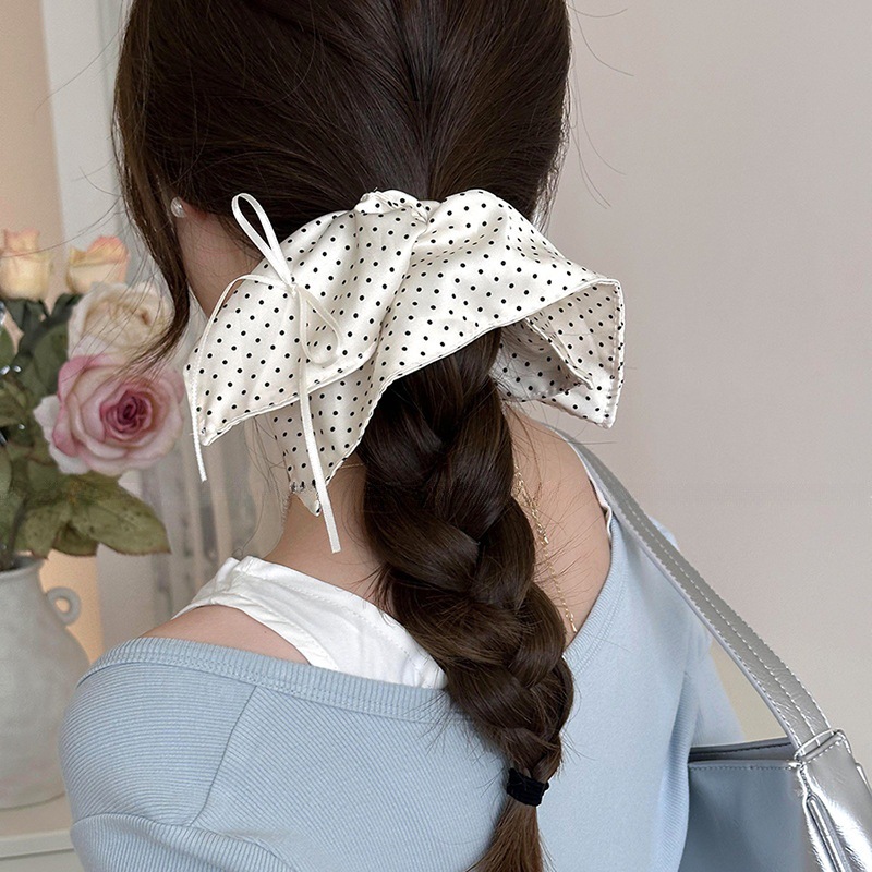 21g Weight Hair Tie Hair Accessories Type Simple Style Classic Style Women's Color Block Bowknot Hair Tie