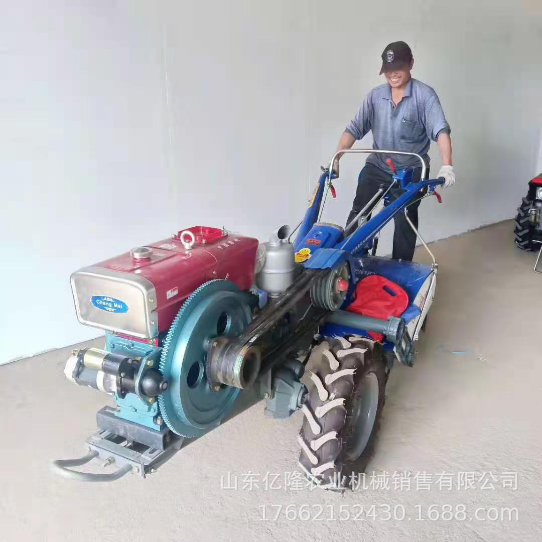 20马力手扶耕地机 柴油手扶犁田机 山地丘陵四驱微耕机