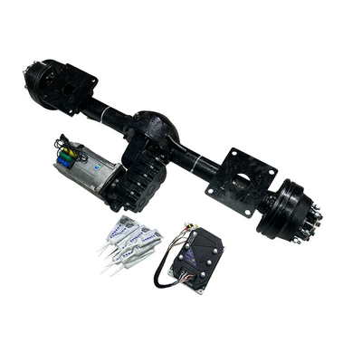 Heavy-duty six-hole suspended rear Rear axle