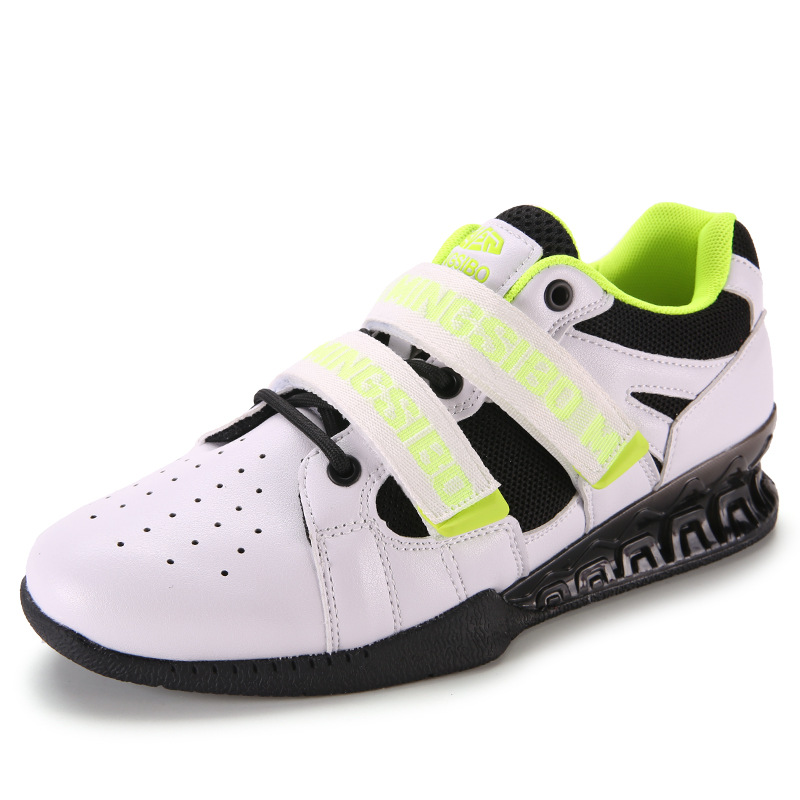 New Men's Power Squat Weightlifting Shoes Indoor Gym Professional Squat Shoes Comprehensive Training Shoes Dropshipping