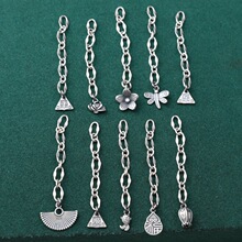 S925���y���Ӻ��JС�~�������L�β� �͹����fDIY�ֹ��������