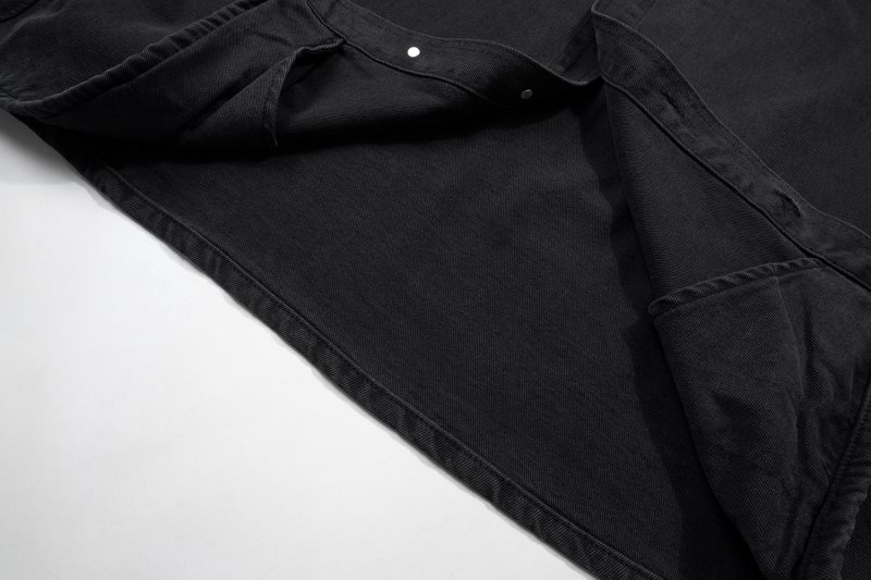 Men's Clothing high street fashion men and women's jackets RAF style old denim large profile washed denim jacket coats_voghion.com