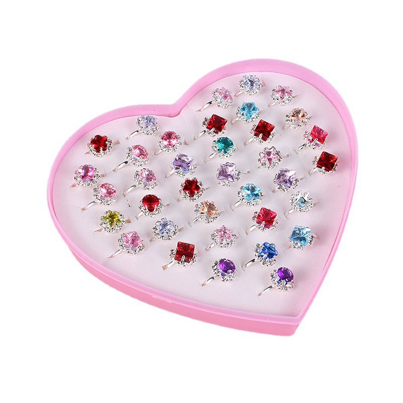 Children's ring, cute adjustable set, 36