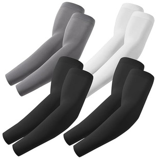 Summer Sun Protection Sleeves, Sun Protection and Fingerless, Suitable for Men and Women, Golf Outdoor Cycling and Driving Long Straight Ice Sleeves