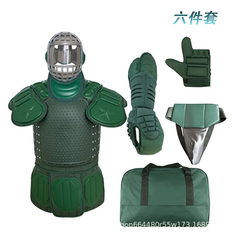 Tactical Assassination and Combat Protective Gear, Full Set of Fighting and Capturing Protective Gear, Multi-Piece Set of Assassination and Combat Training Protective Gear