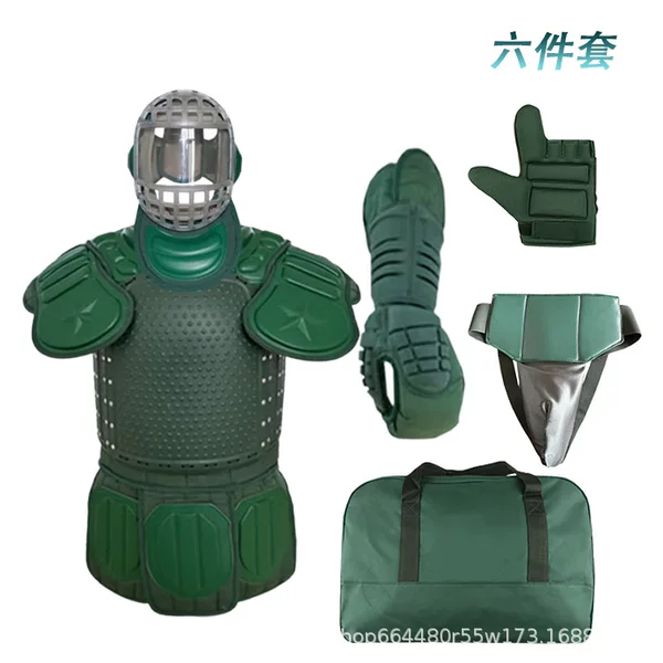 Tactical Assassination and Combat Protective Gear, Full Set of Fighting and Capturing Protective Gear, Multi-Piece Set of Assassination and Combat Training Protective Gear