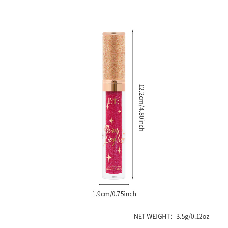 Brillo de labios transfronterizo explosivo de USHAS Amazon LG2582A image 6