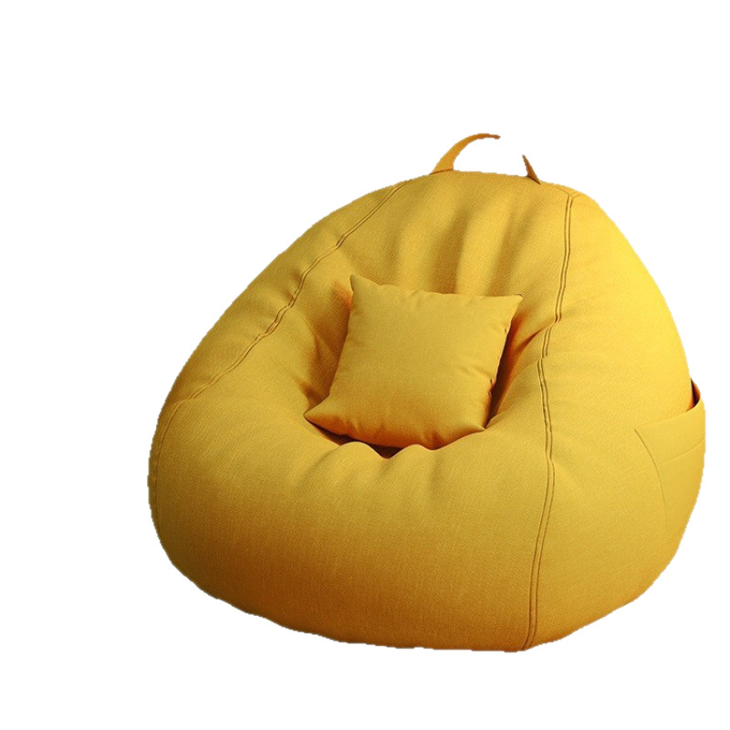 Sofá perezoso reclinado para dormir una sola persona sillón perezoso perro humano arroz dormitorio pequeño sofá bolsa de frijol sillón reclinable