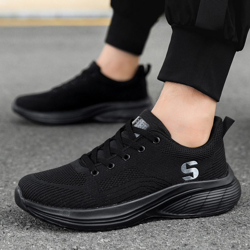 Sports Shoes for Men, Breathable Fly-Knit Running Shoes, Women's Shoes, Unisex Casual Shoes, Cross-Border Trendy Sports Shoes for Men