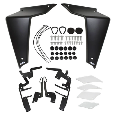 surrounding deflector, Motorcycle frame - dumb-black-transparent-deflector