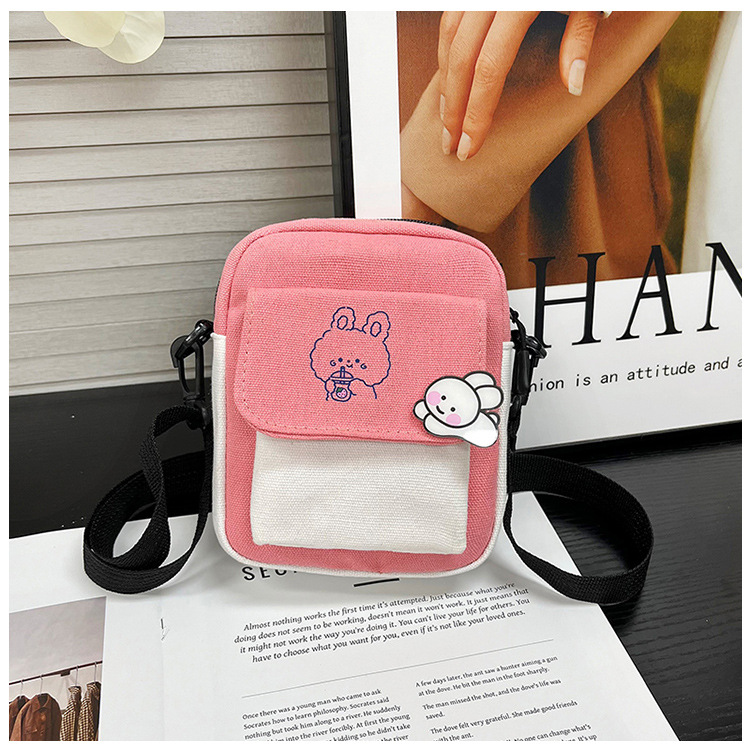 토끼풍 핑크 + 토끼핀