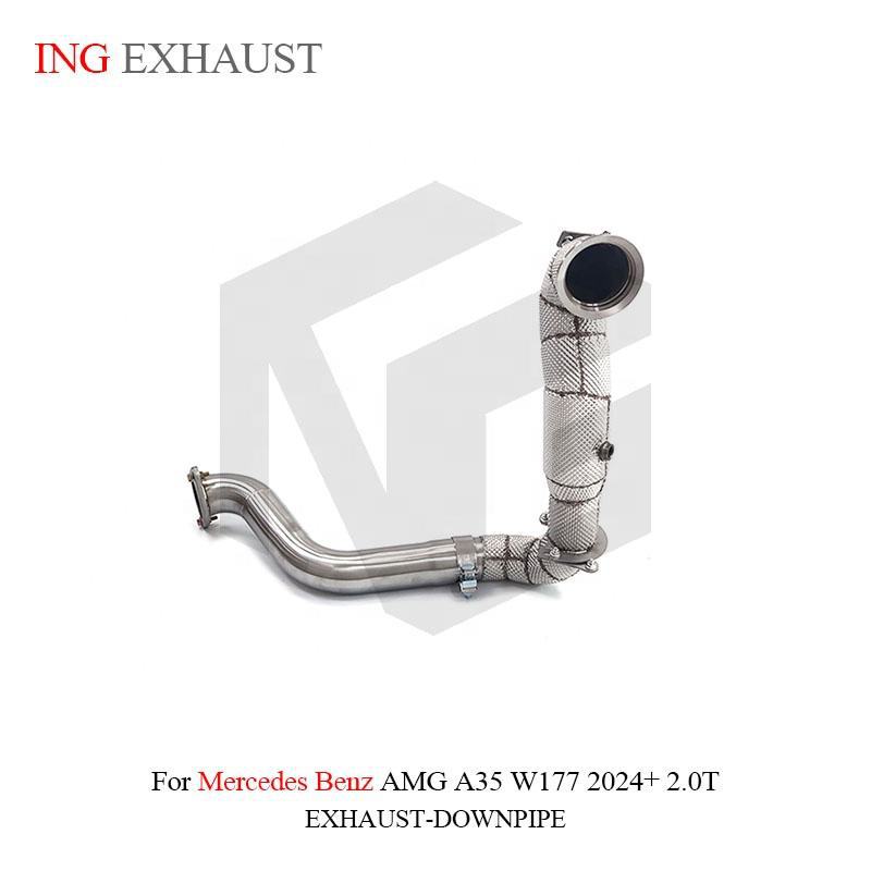Suitable for Mercedes-Benz AMG A35 W177 2024+ 2.0T with valve exhaust downpipe