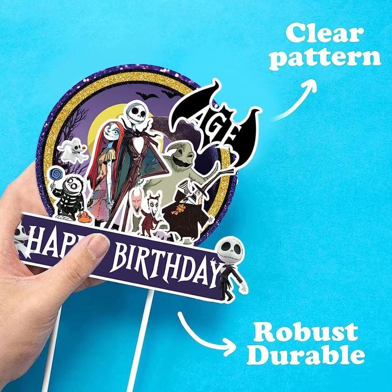 ステッチボーイ ブルーケーキインサート ステッチカード HAPPY BIRTHDAY ハッピーバースデーインサートフラグ|undefined