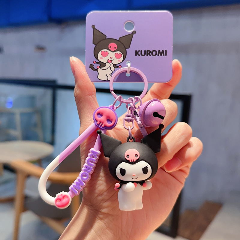 2026年新作正規品サンリオクロミぬいぐるみキーホルダー女性向け可愛いハローキティぬいぐるみカメラ小物