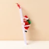 White single -staircase Santa Claus