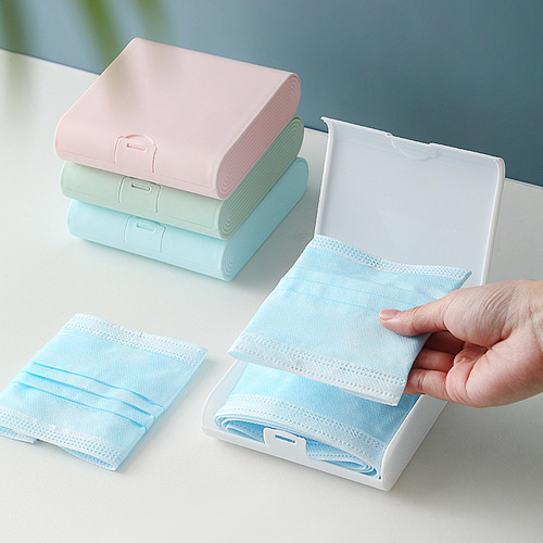 Portable jewelry box, exquisite, small and simple, earring storage, Insta girl sanitary pad storage box