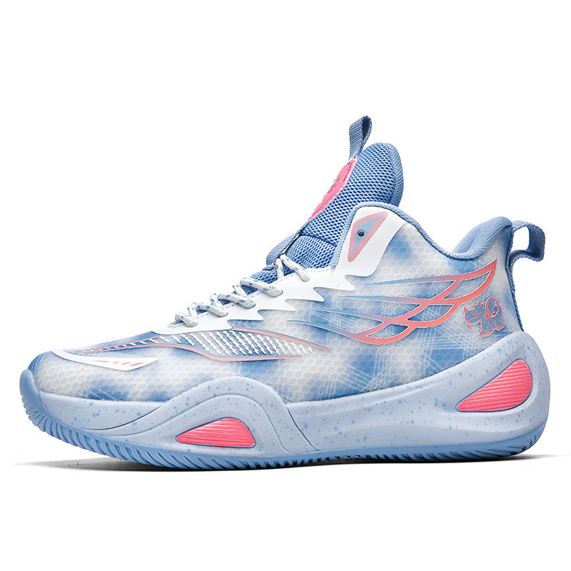 2024 zapatos de baloncesto transfronterizos de tamaño grande zapatos de hombre zapatos deportivos antideslizantes transpirables zapatos de entrenamiento de combate para estudiantes de secundaria juveniles