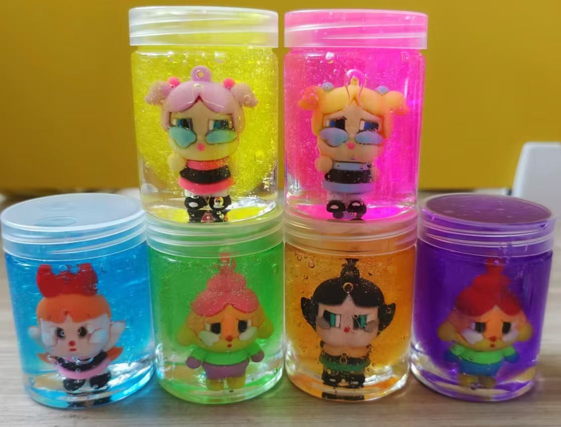 Pegamento espumoso de alto valor, muñeca de anime, juego de barro de cristal, no pegajoso, descompresión de manos, artefacto de curación, barro de juguete al por mayor