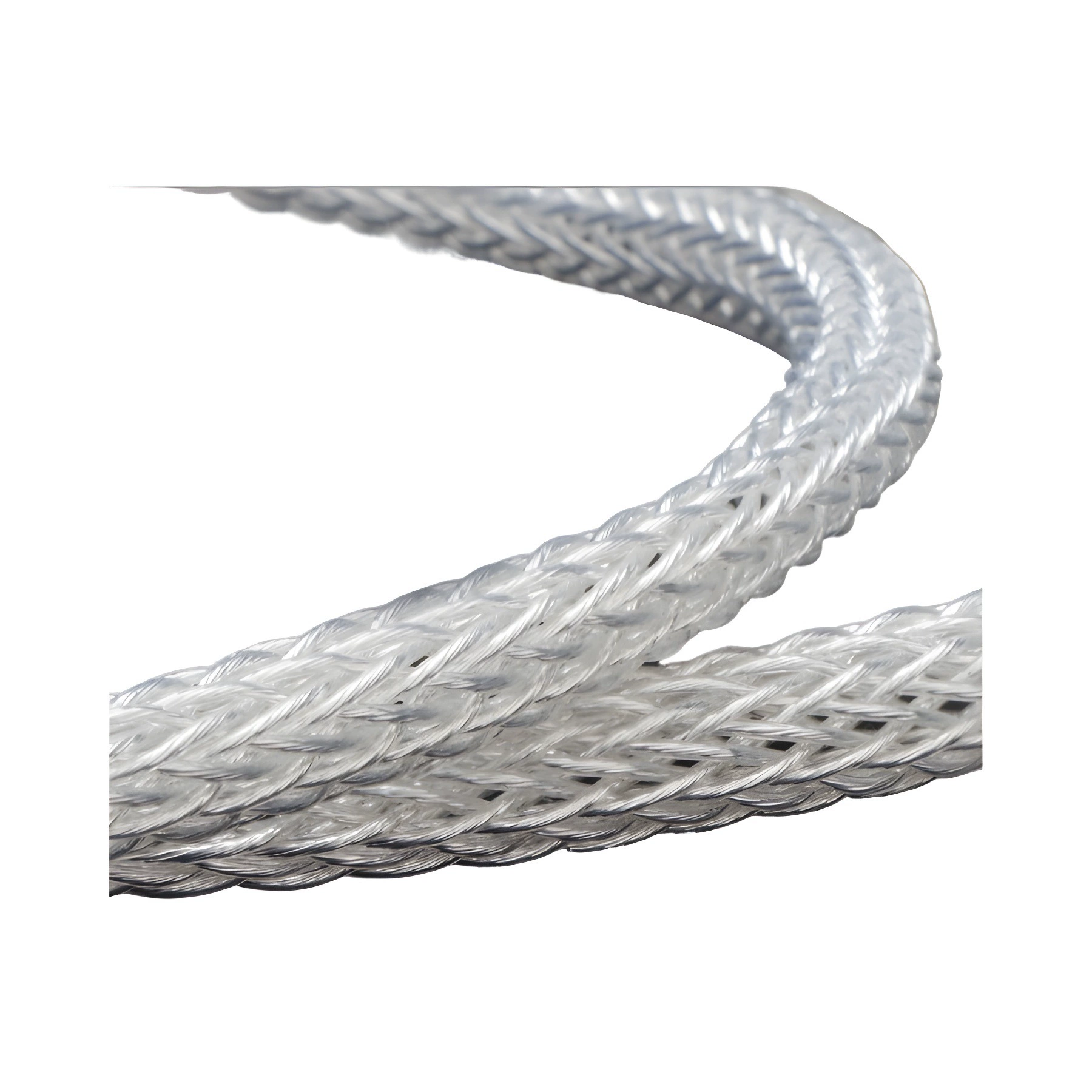 OCC монокристальная серебряная 24-жильная оплетённая проволока, 12AWG основной акустический кабель, соединительный провод для динамиков