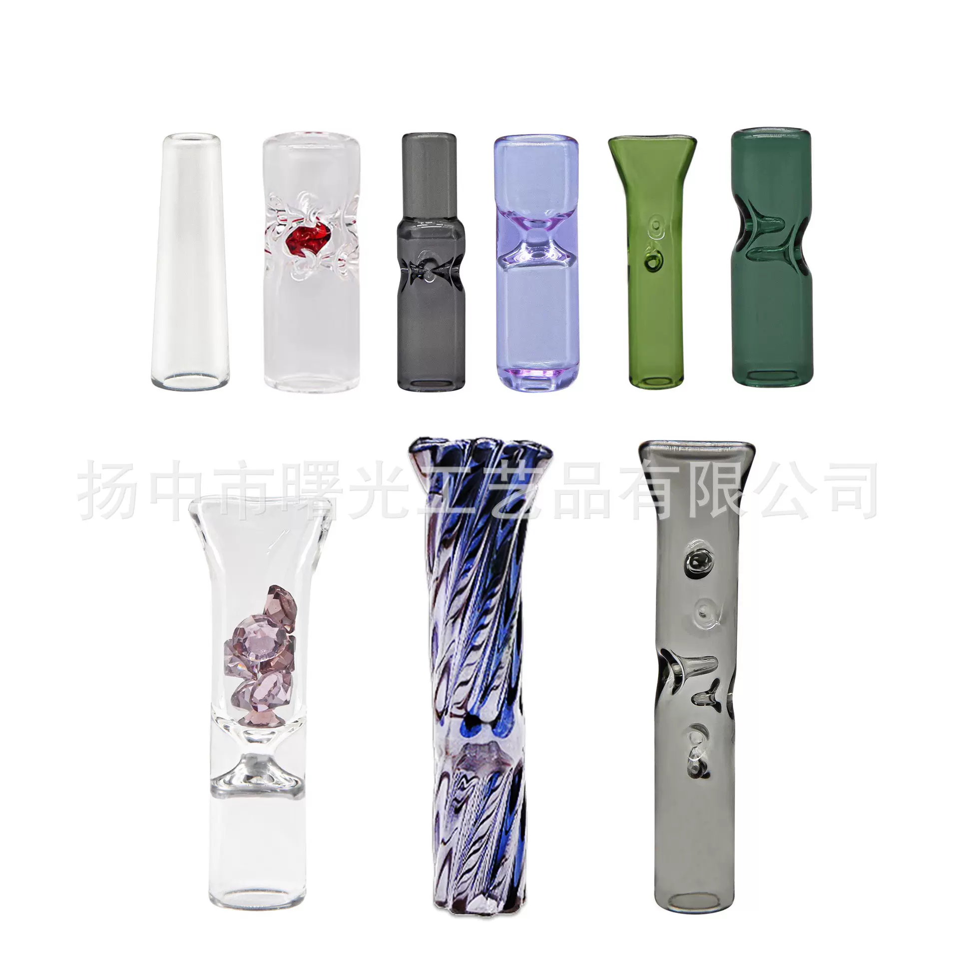 厂家直销玻璃烟嘴迷你便携式卷纸过滤嘴易清洗光滑烟嘴