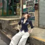 vintage夏季小众显瘦上衣