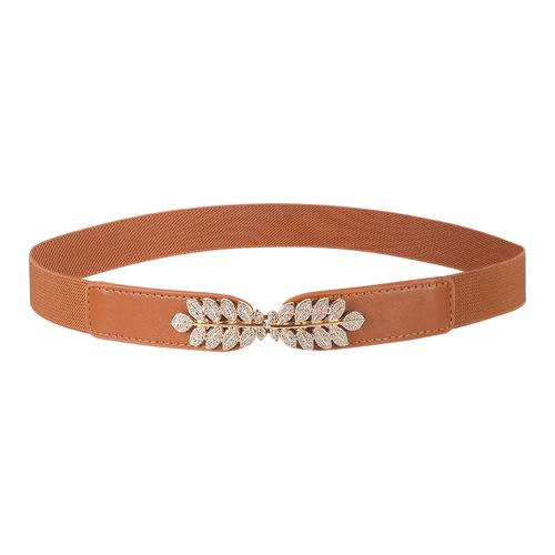 Belt for women to decorate dresses, slimming evening dress, elastic fine belt, pairs with sweaters, Korean style, narrow waist seal