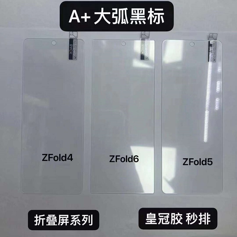Suitable for Samsung Z Fold6 5g Tempered Glass Film Z Fold7 W23 Mobile Phone External Screen Transparent Tempered Film