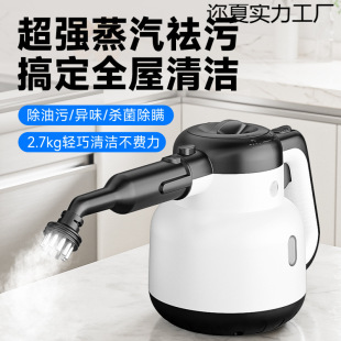 Steam Cleaner Household High Temperature Mop Multi-Functional Kitchen Oil Stain Quick Cleaning Machine Fabric Sofa Mite Remover