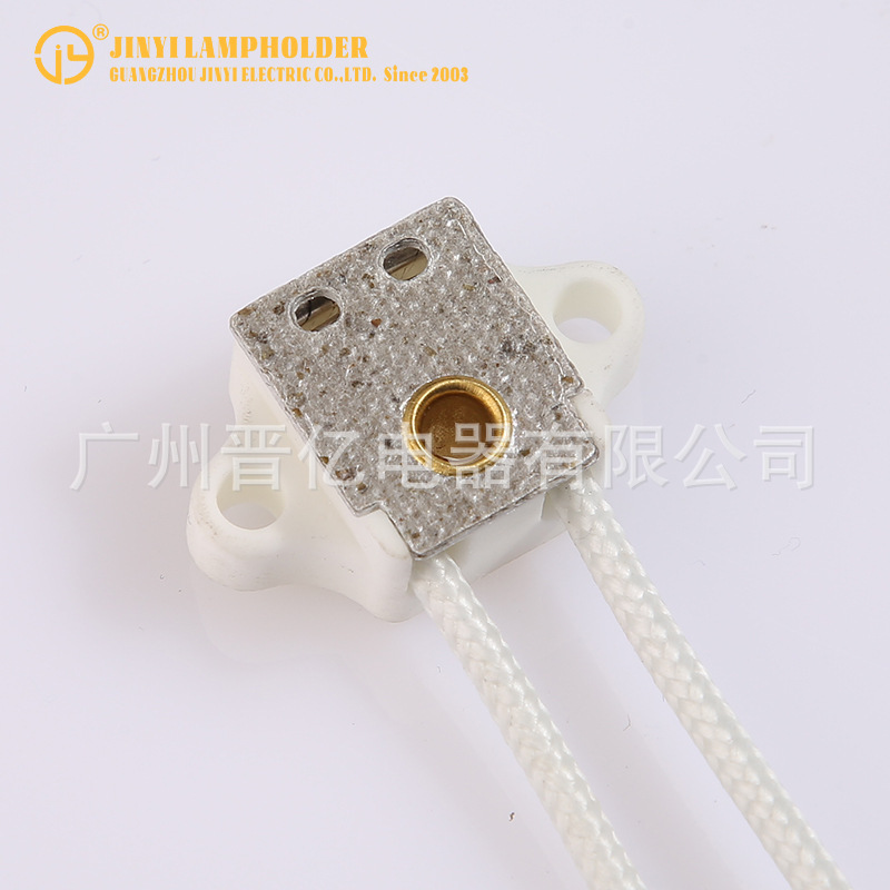 Lighting accessories Jinyi factory direct G4 lamp holder G5.3 G6.35 lamp holder halogen lamp holder
