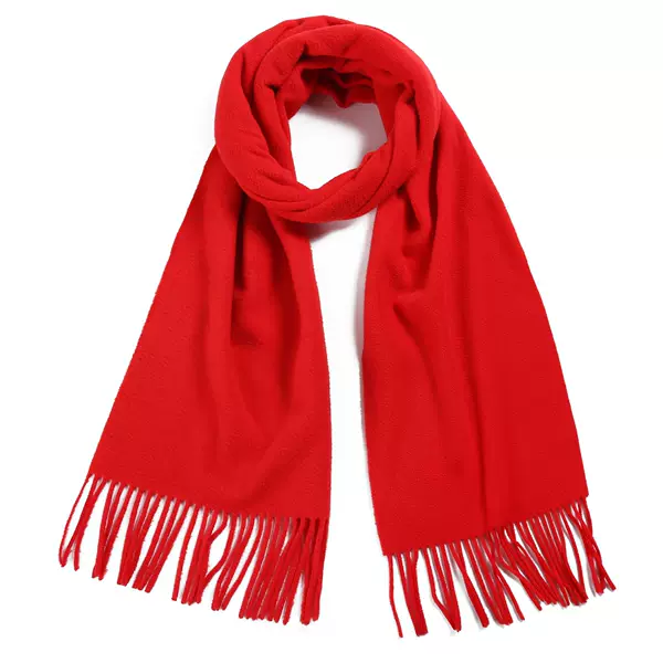 2025 New Autumn and Winter Red Scarf Big Red Taobao Double Promotion Gifts Yiwu Factory Direct Sales Export Wholesale