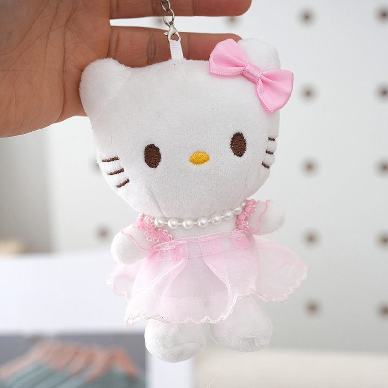 女の子のかわいい子猫ペンダントぬいぐるみ人形猫人形バッグキーホルダーぬいぐるみペンダント|undefined