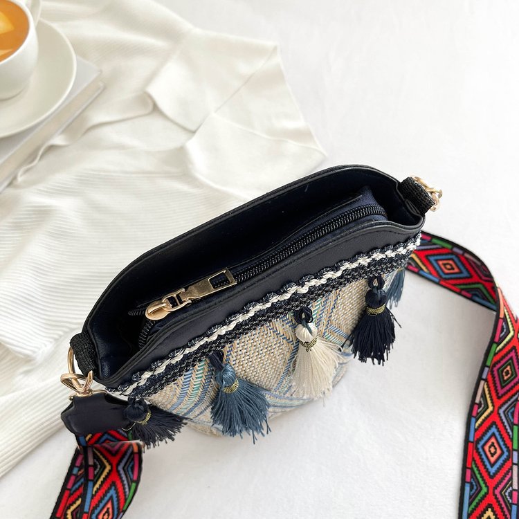 2023夏季新款PU均码小方包拉链撞色单肩包_detail_