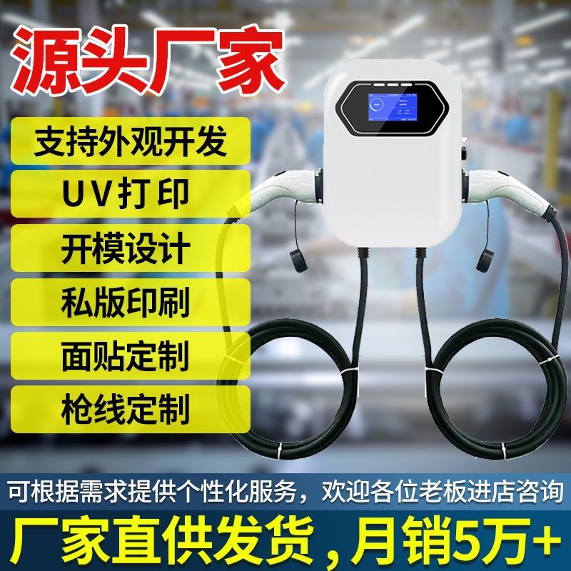 Dual-Gun 14Kw Operator's New Energy Electric Vehicle Plug-And-Play Home Charging Pile for Byd Aion