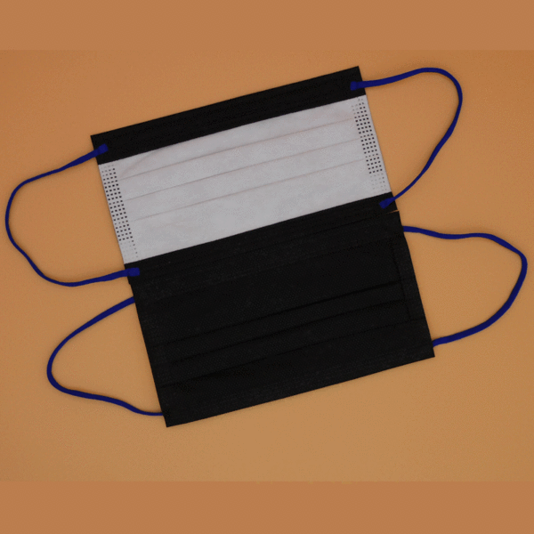 disposable black breathable fashionable medical mask for men and…