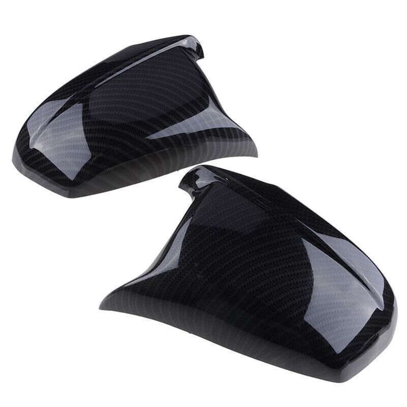 Suitable for 10-13 Bmw 5 Series F10F18 Horn Reversing Mirror Housing Carbon Pattern Bright Black Model 51167216369