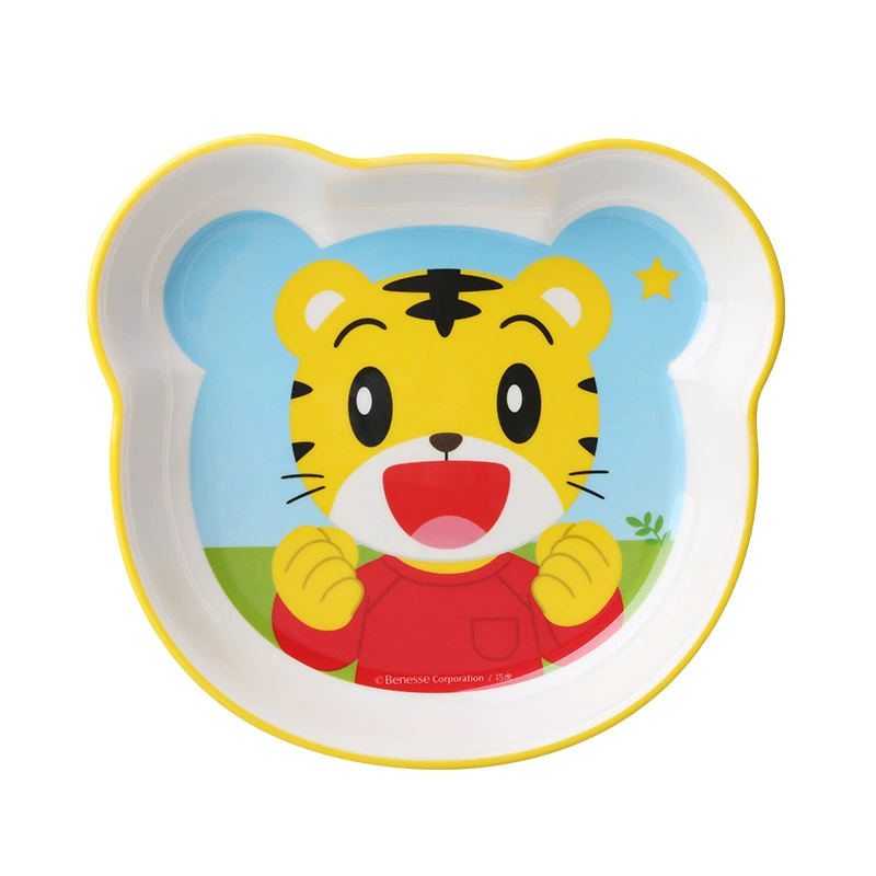 Sanrio, подлинная посуда для кормления, набор, мультяшная тарелка, против ожогов