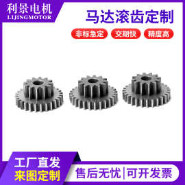 批发25电机减速齿轮 马达减速箱小平齿　粉末压制滚齿非标定 制