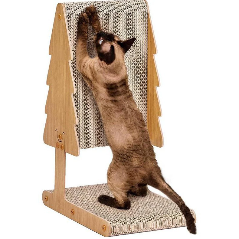 Деревянная доска для кошек, домашняя игрушка для домашних животных, шлифовальная машина для кошачьих когтей, L-образная вертикальная рамка для восхождения кошек, доска для шлифовки кошачьих когтей