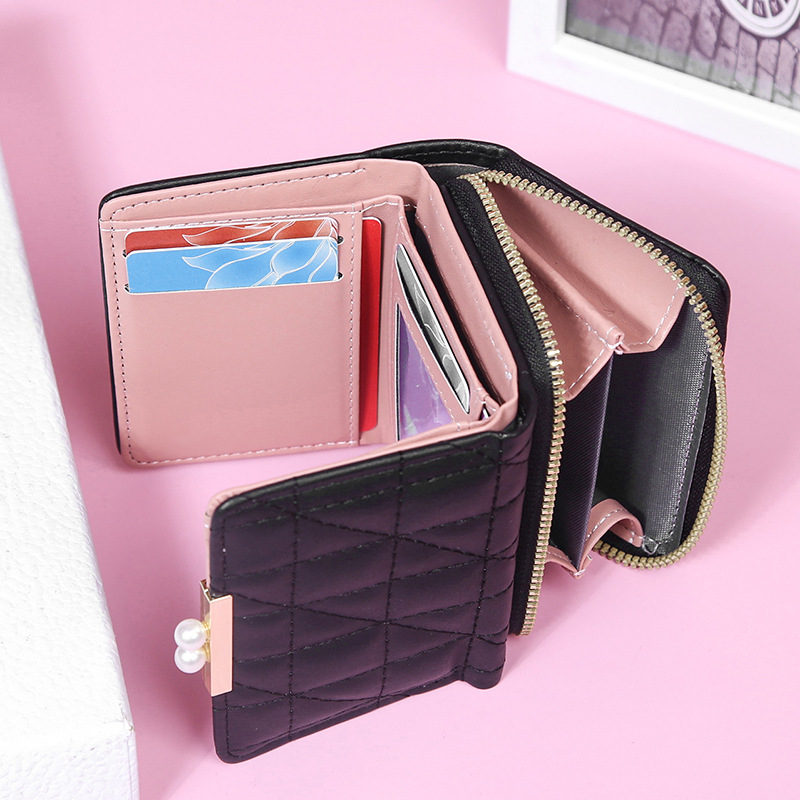 Women's Solid Color Pu Leather Zipper Wallets display picture 22