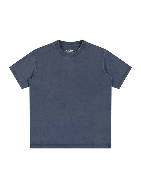 Retro cotton short sleeve T-shirt for men and women