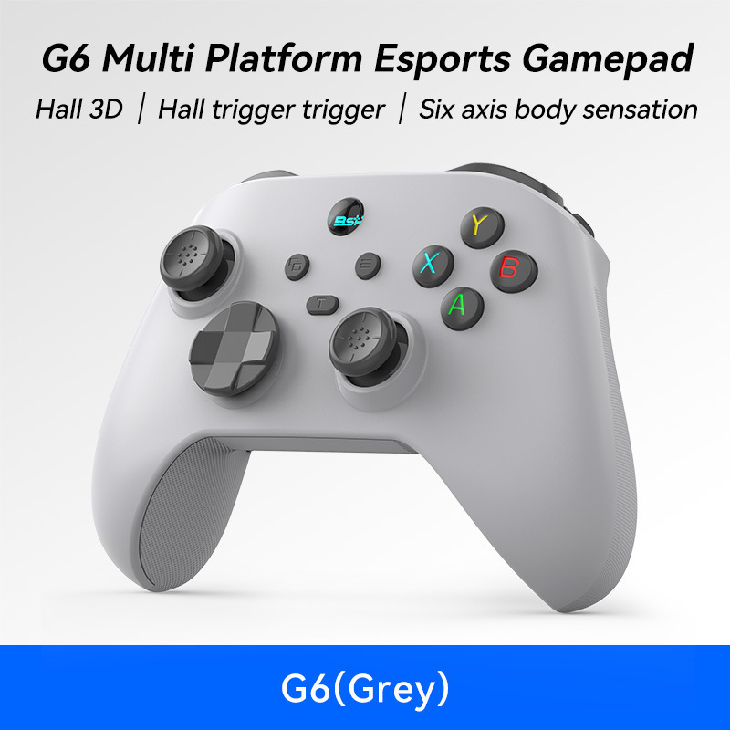 G6 コストパフォーマンススイッチゲームパッド Bluetooth デュアルホールジョイスティックリニア振動体性感覚 Android iOS コンピュータ|undefined