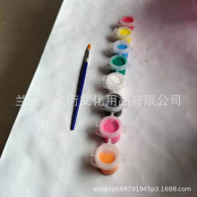 儿童学习教具练习画画玩具DIY3ml12连体绘画丙烯颜料