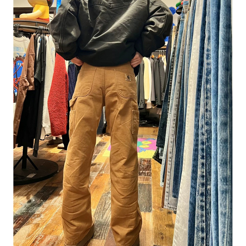 CAR ka jia B11 Mountain Japanese fashion American retro logging pants workwear straight casual trousers ameikaji fashion