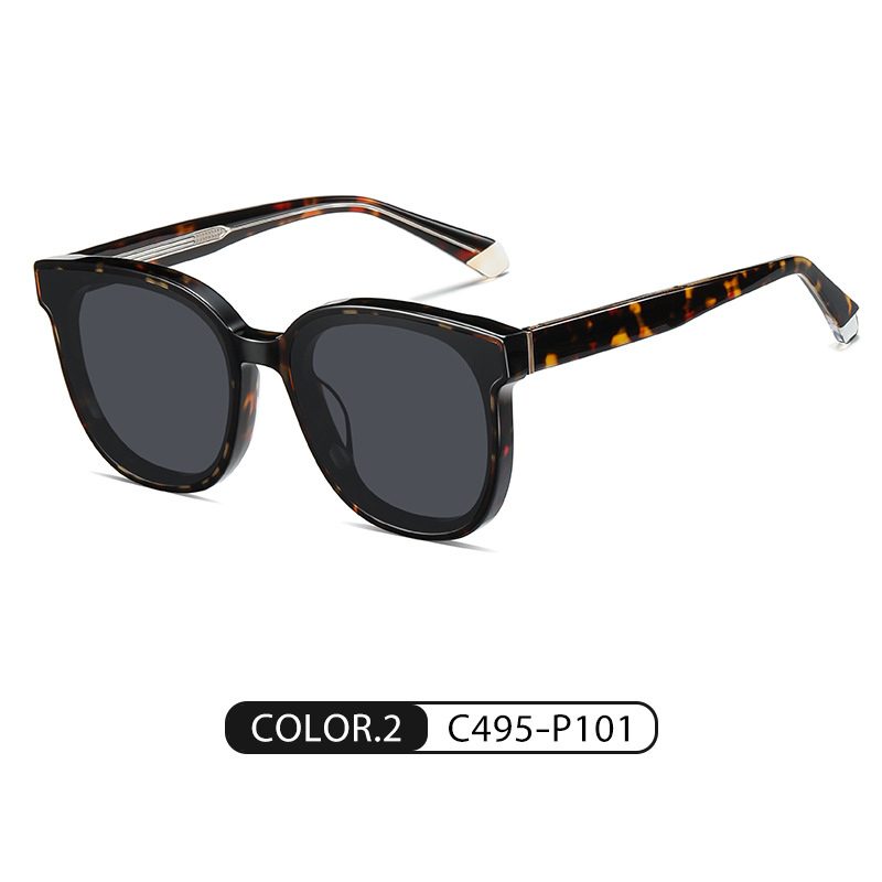 Nueva placa hecha a mano gafas de sol mujer GM mismas gafas de sol polarizadas PS6608 conducción a prueba de UV gafas de sol de protección solar