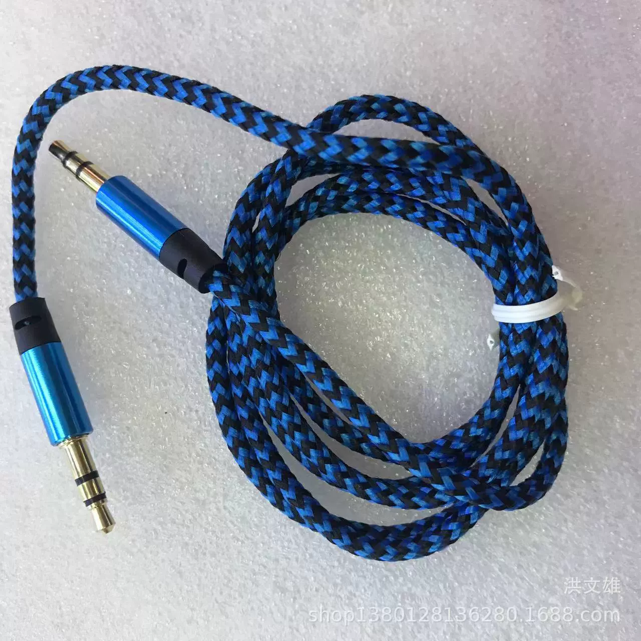 Аудиопровод AUX эмалированный аудиопровод 3,5 мм Плетеный аудиопровод AUX штекер-общественный автомобильный провод кабель динамика