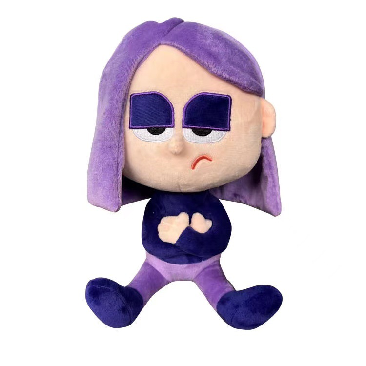 Duolingo Lily Girls Doll Toys Cartoon Figure Stuffed Doll